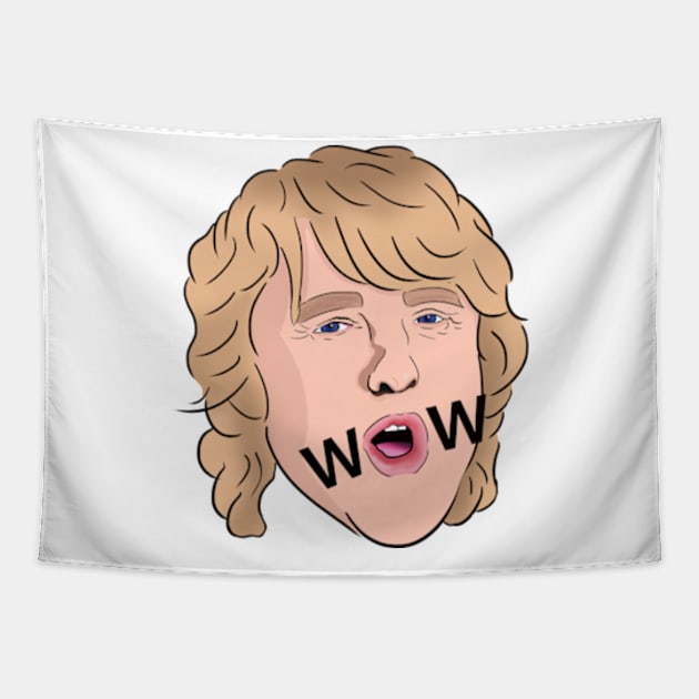 Owen Wilson WOW Tapestry by Barnyardy