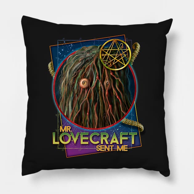 Lovecraft Pillow by Rosado