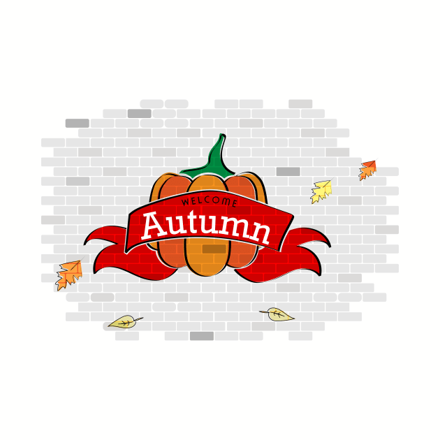 Welcome Autumn by HarlinDesign