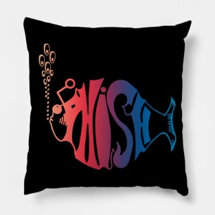 Phish Blue Rainbow Pillow