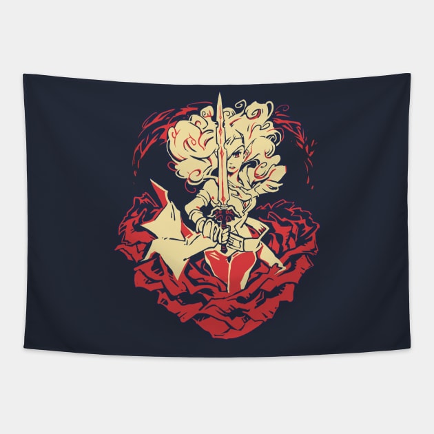 Of Swords and Roses Tapestry by HelloWinter