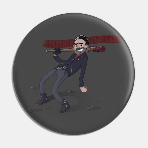 Negan Pin by vangega