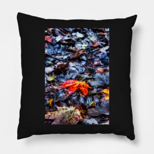 Red Leaf Pillow