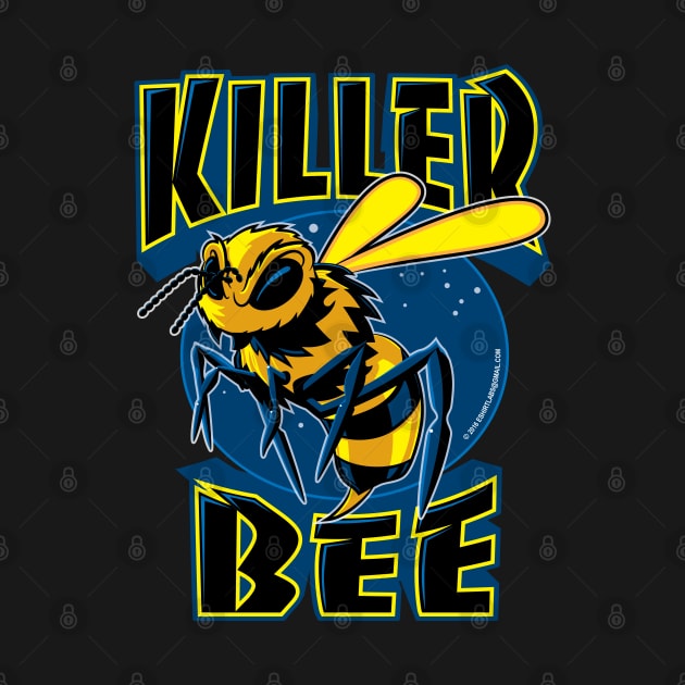 Killer Bee Cartoon by eShirtLabs