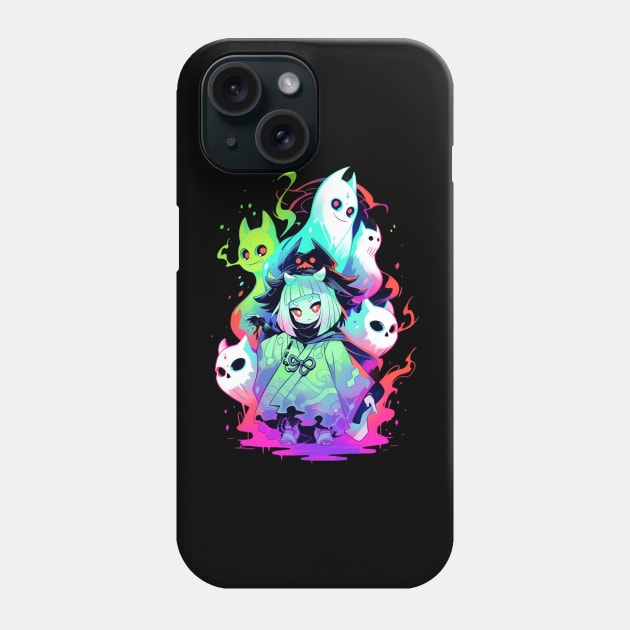 Shinjuku Anime ghost girl Phone Case by MikeyMeta