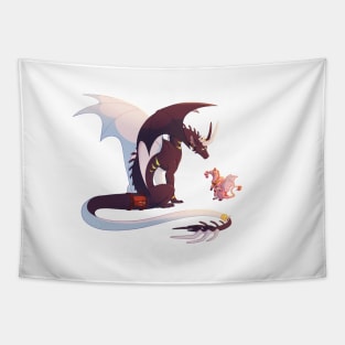 Dragon Ranboo and Michael Tapestry