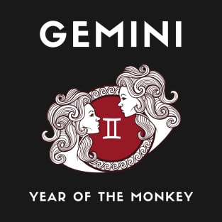 GEMINI / Year of the MONKEY T-Shirt