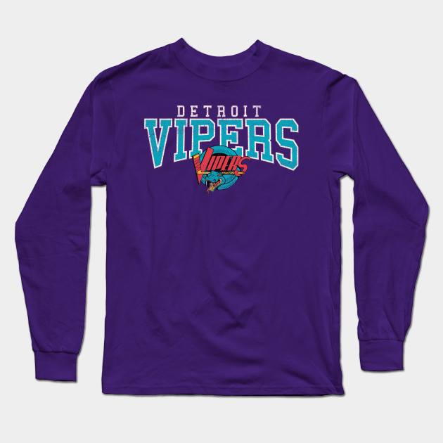 Detroit Vipers Detroit Vipers Long Sleeve T Shirt Teepublic