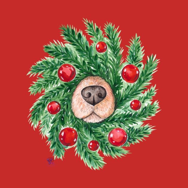 Funny Christmas Dog by Viper Unconvetional Concept