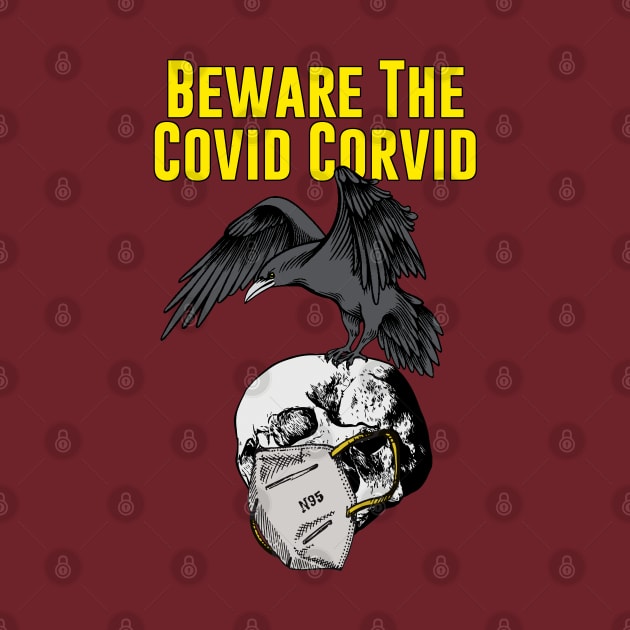 Covid Corvid by lilmousepunk