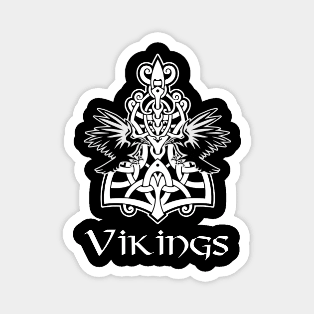 Vikings Runes Magnet by Shirtrunner1