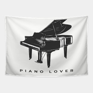 Piano Lover Grand Piano Tapestry