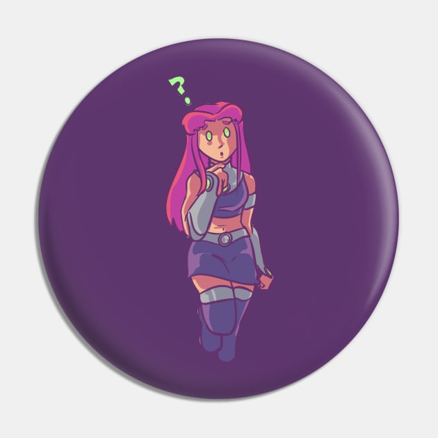 starfire Pin by inkpocket