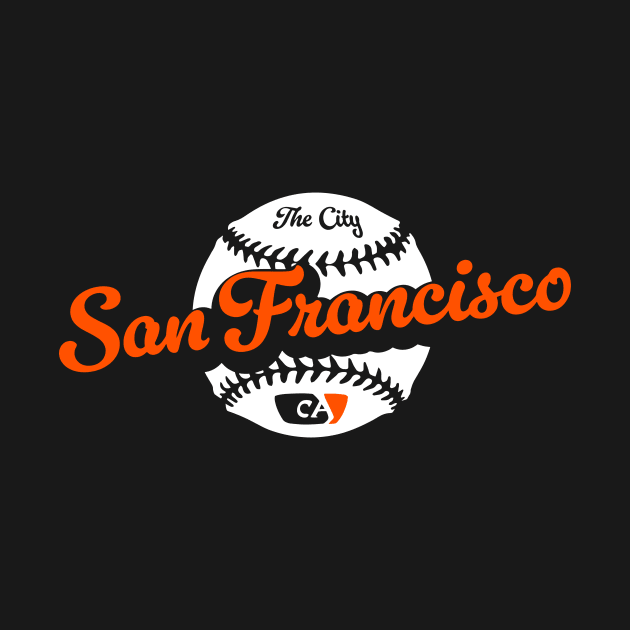 San Francisco Baseball by Throwzack