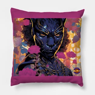 Lady Panther Variant #1 Pillow