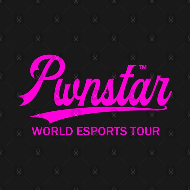 Pwnstar™ Hot Pink World Esports Tour Baseball Swash 3 by pwnstar