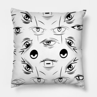 Mystic Eye Pattern Pillow