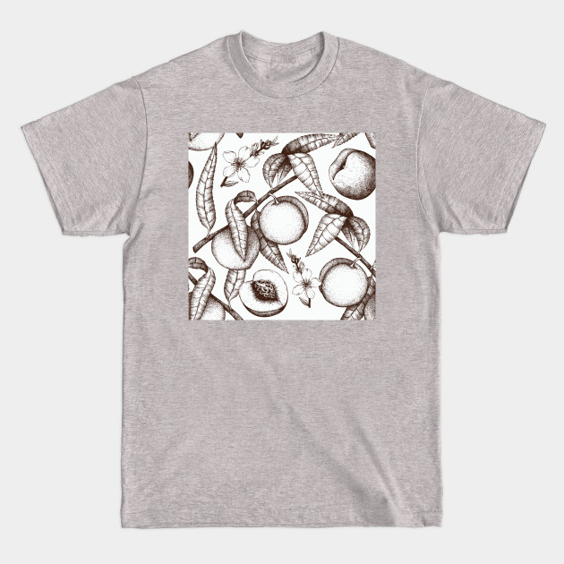 Peach illustration - Peach - T-Shirt Peach illustration - Peach - T-Shirt