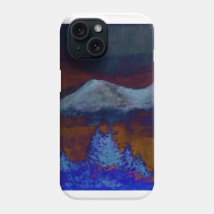 Landscape Neck Gator Snowy Mountains Forest Phone Case