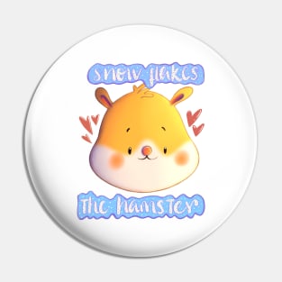 Snowflakes the Hamster - Onesie Design - Onesies for Babies Pin