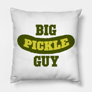 Big Pickle Guy Pillow