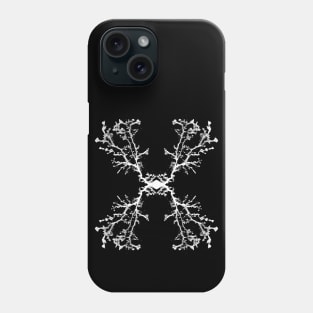 Cordyceps Symmetrical Rorschach Phone Case