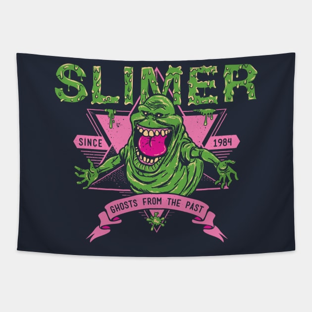 SLIMER Tapestry by manospd