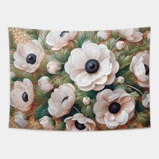 Anemone Flower Tapestry