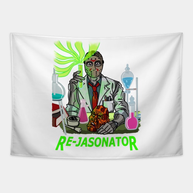 Jason as the Re-Animator Tapestry by Ibentmywookiee