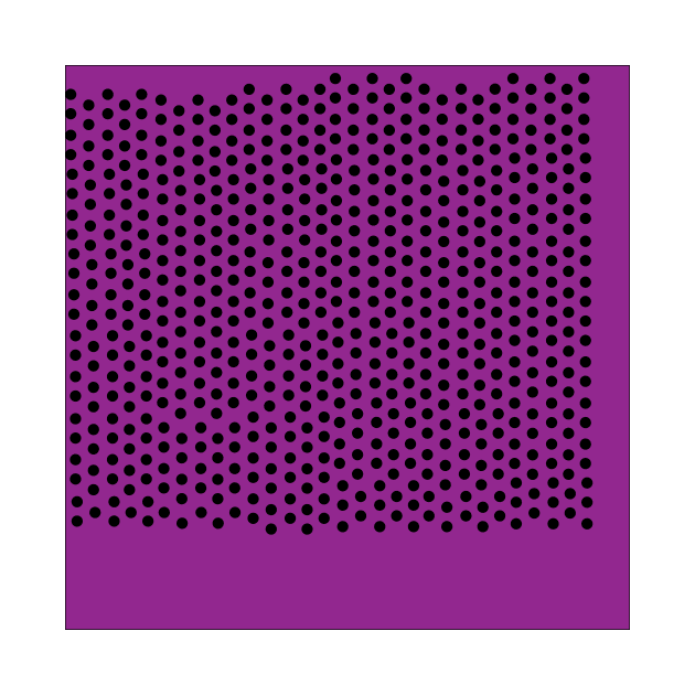 Polka Small-Dot Dark Purple by dhuffines