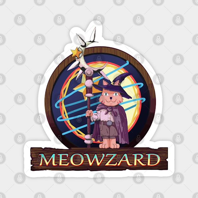 MEOWZARD Magnet by droidmonkey