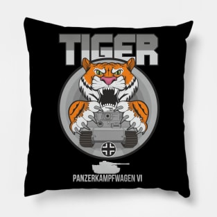 Tiger and German heavy tank Pz-VI " Tiger" Pillow