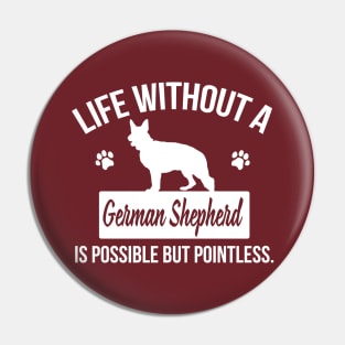 German Shepherd Pin