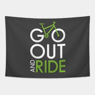Go out and Ride Tapestry
