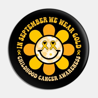 Childhood Cancer Awareness Warrior Fight Pin