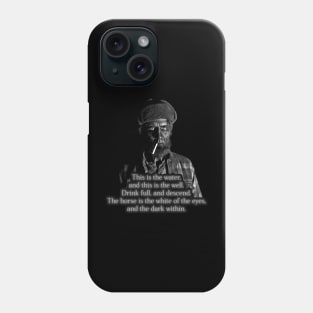 The Woodsman Poem / David Lynch Phone Case