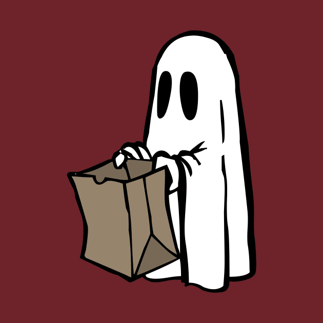 Cute Spooky Little Ghost. by Little Designer