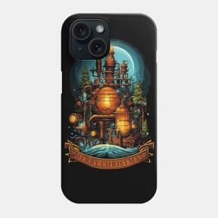 Steampunk Merry Christmas Phone Case