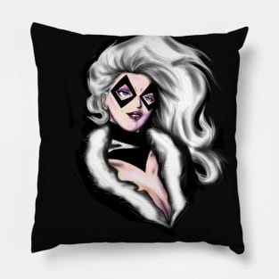 felicia hardy the black cat Pillow