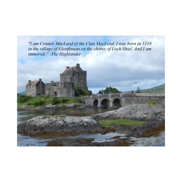 Connor MacLeod Castle by Quotechella Merch