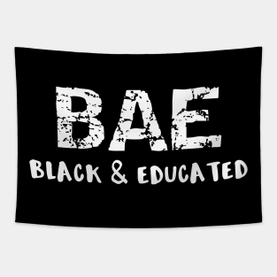 BAE Black and Educated Tapestry