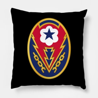 European Theater Operations Army Advanced Base (ETO)  wo Txt Pillow