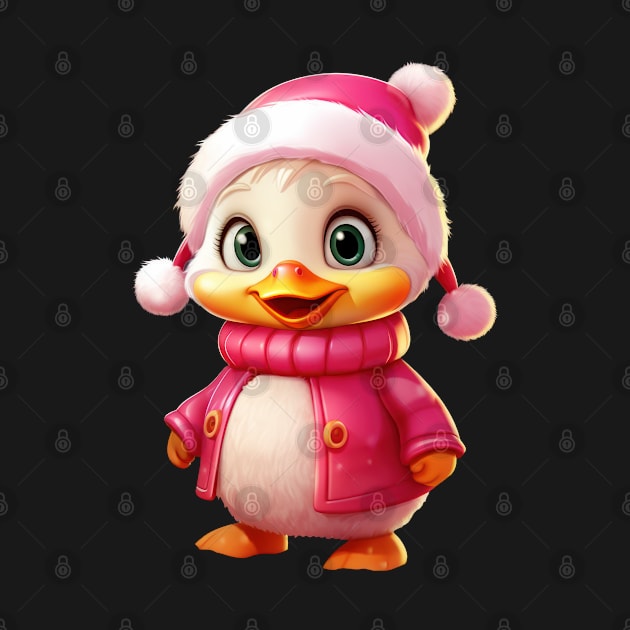 Christmas Duckling by TooplesArt