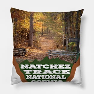 Natchez Trace National Scenic Trail arrowhead Pillow