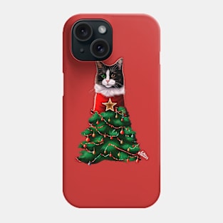 Meowy Christmas Phone Case