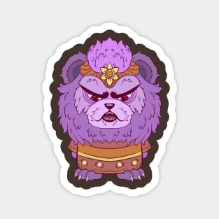 The Cranky Lion Magnet