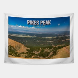 Pikes Peak Colorado Tapestry