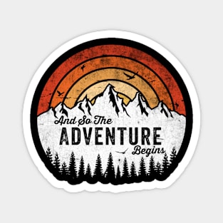 Adventure Family Road Trip Magnet