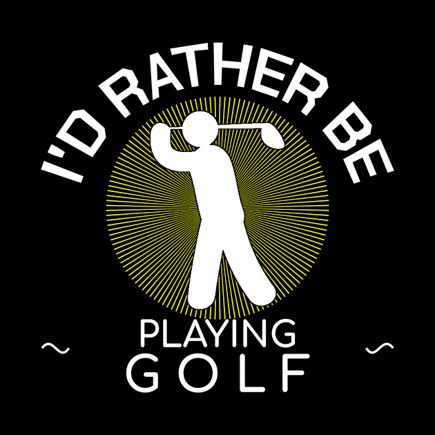 Golf Golfing Golfer Golf Player Gift by bigD