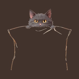 You have a cat in your pocket! T-Shirt